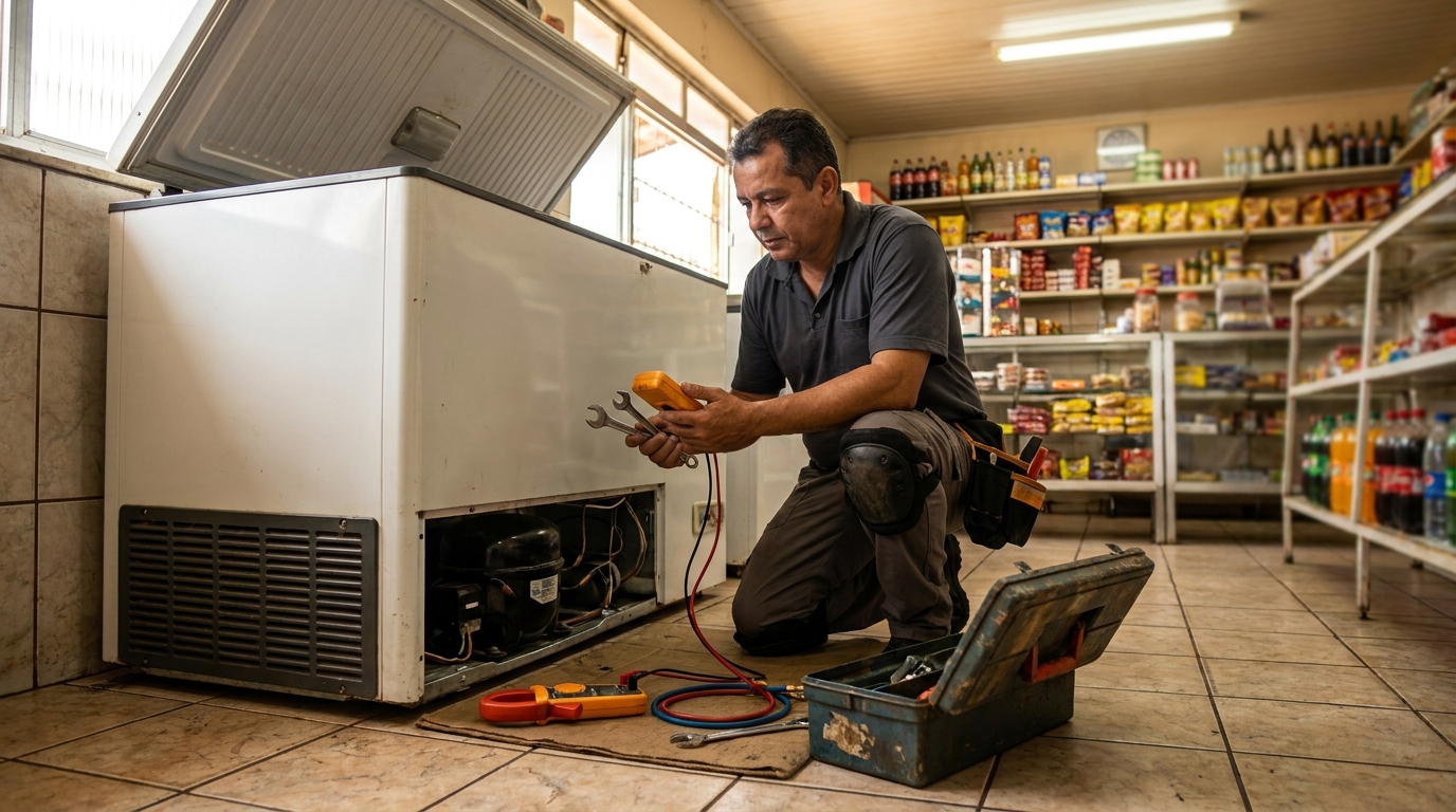 Técnico de freezer na Muribeca, Jaboatão dos Guararapes‑PE